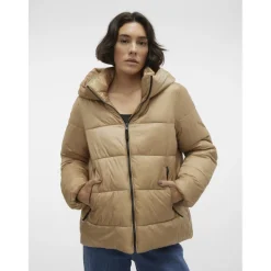 Vero Moda dame jakke VMNALINA - Travertine
