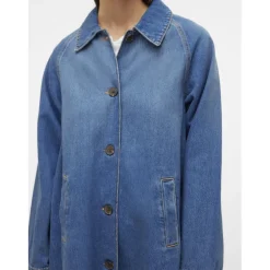 VERO MODA dame jakke VMSOPHIE - Medium blue denim