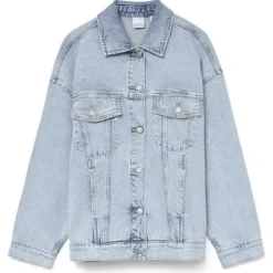 VERO MODA dame jakke VMTESSA - Light Blue Denim Detail RA339