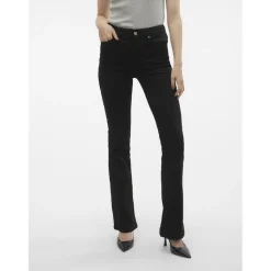 VERO MODA dame jeans VMFLASH - Black