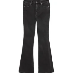 VERO MODA DAME JEANS VMFLASH - Black
