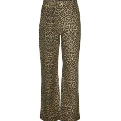 VERO MODA dame jeans VMTESSA - Silver Mink LEOPARD