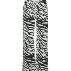Vero Moda dame jeans VMTESSA - Bright White BLACK Z EBRA
