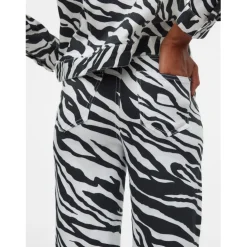 Vero Moda dame jeans VMTESSA - Bright White BLACK Z EBRA