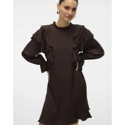 Vero moda dame kjole VMLIZZI - Chocolate Torte