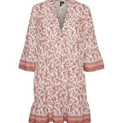 Vero Moda dame kjole VMMILAN - Georgia Peach Mira