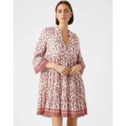 Vero Moda dame kjole VMMILAN - Georgia Peach Mira