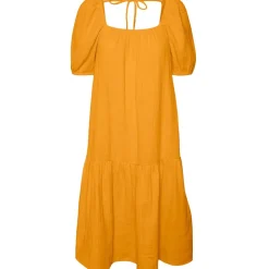 VERO MODA dame kjole VMNATALI - Radiant Yellow