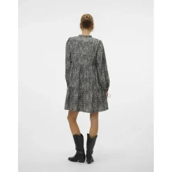 VERO MODA dame kjole VMNORELL - Black LUIS