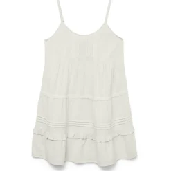 VERO MODA dame kjole VMPRETTY - Snow white