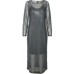 VERO MODA dame kjole VMSAFINA - Asphalt