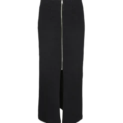 Vero Moda dame nederdel VMMONIC - Black Denim