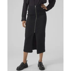 Vero Moda dame nederdel VMMONIC - Black Denim