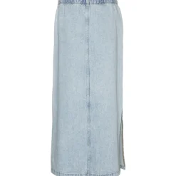 VERO MODA dame nederdel VMHAMSON - Light Blue Denim