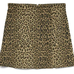 VERO MODA dame nederdel VMNELLY - Silver Mink LEOPARD