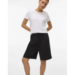 VERO MODA DAME SHORTS AWPASSI - Black
