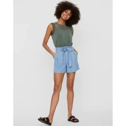 Vero Moda dame shorts VMMIA - Light Blue Denim