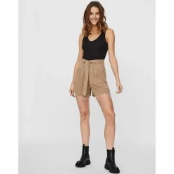 Vero Moda dame shorts VMMIA - Silver Mink