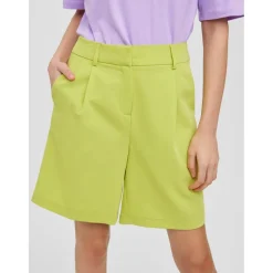 Vero Moda dame shorts VMZELDA - Green Oasis