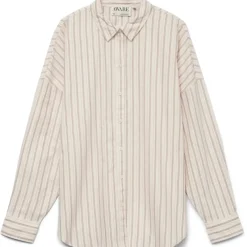 VERO MODA DAME SKJORTE AWPARIS - Birch Stripes Zinfandel
