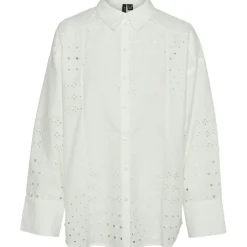 VERO MODA dame skjorte VMGIGI - Snow white