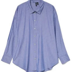 VERO MODA DAME SKJORTE VMNORA - Marlin Stripes Bright White