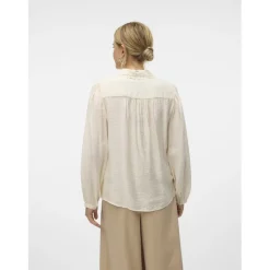 VERO MODA dame skjorte VMGINA - Birch