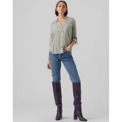 Vero Moda dame skjorte VMBUMPY - Laurel Wreath