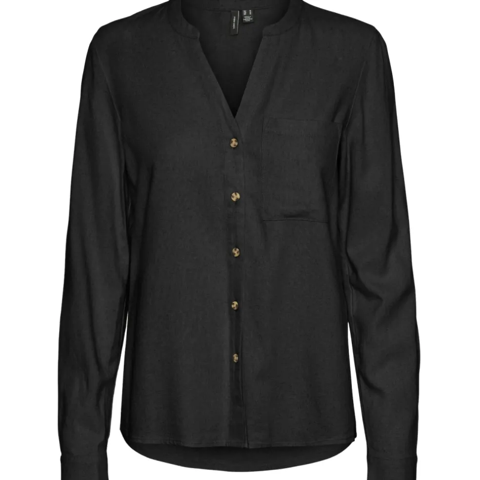 VERO MODA dame skjorte VMMYMILO - Black
