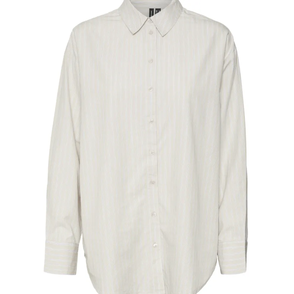 VERO MODA dame skjorte VMGILI - Silver Lining Zandie