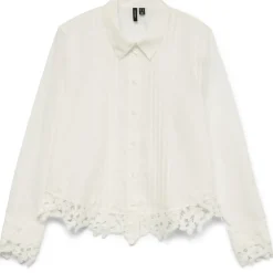 VERO MODA Dame Skjorte VMRoni - Snow white