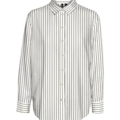 VERO MODA dame skjorte VMLINN - Snow White Olga moon rock