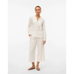 VERO MODA dame skjorte VMMYMILO - Snow white