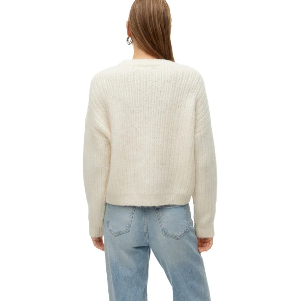 VERO MODA dame strik VMALETTA - Birch W. MELANGE