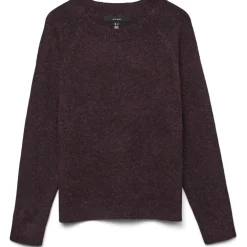 Vero Moda dame strik VMDOFFY - Chocolate Torte Detail:W. BLACK MELANGE