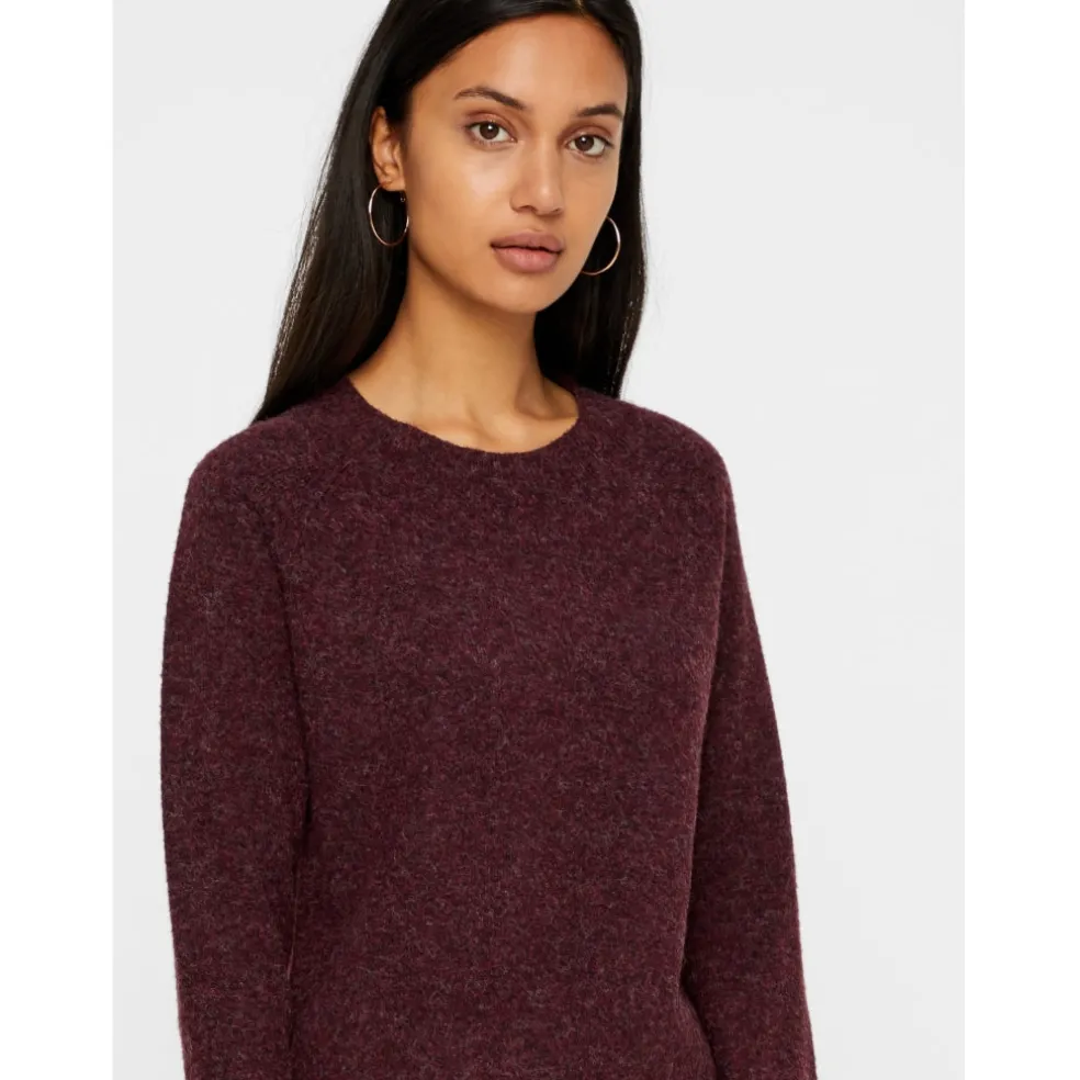 Vero Moda dame strik VMDOFFY - Winetasting Detail:MELANGE