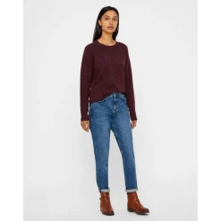 Vero Moda dame strik VMDOFFY - Winetasting Detail:MELANGE