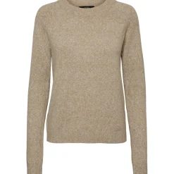 Vero Moda dame strik VMDOFFY - Sepia Tint Melange
