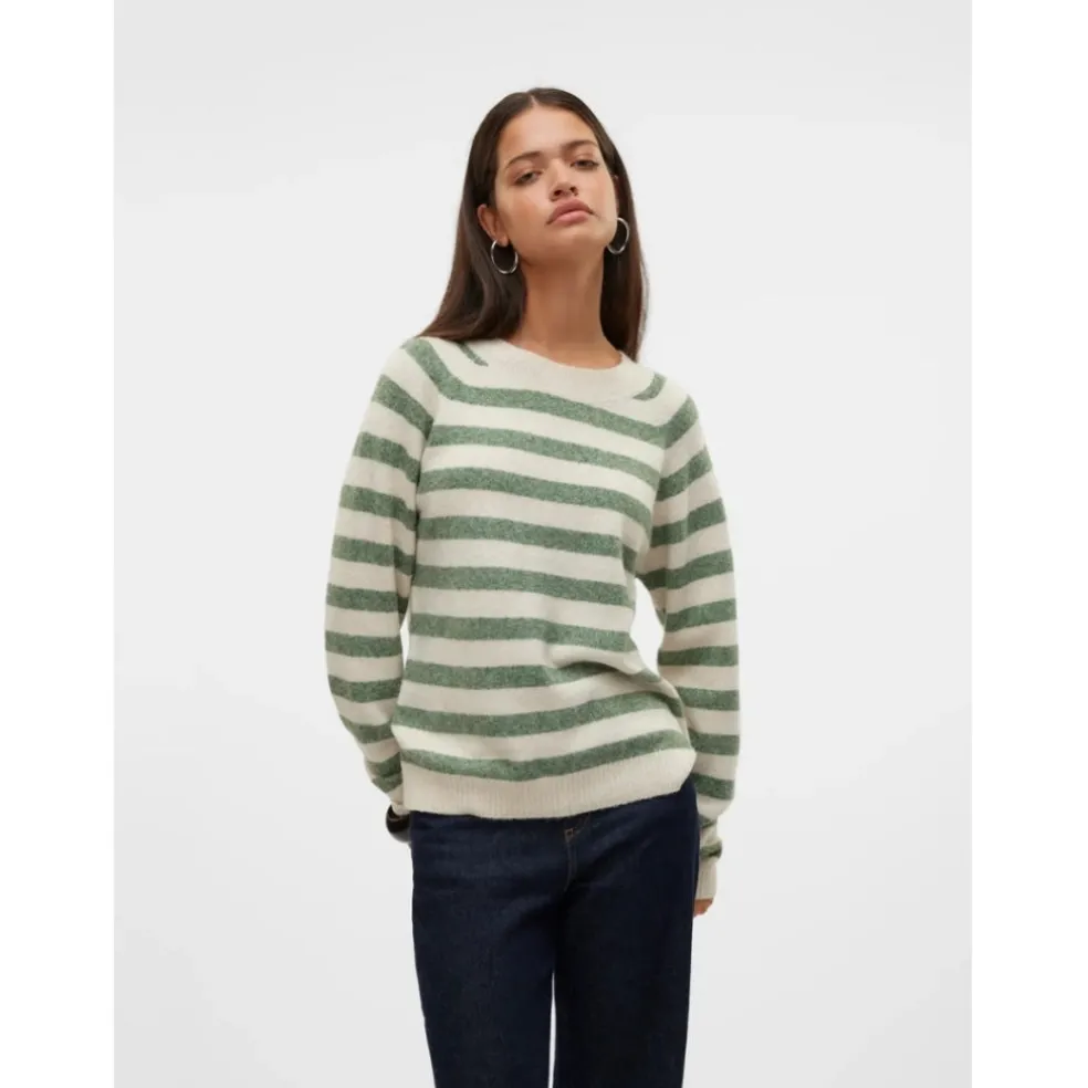 Vero Moda dame strik VMDOFFY - Birch Laurel Wreath