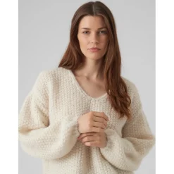 VERO MODA dame strik VMERIN - Birch