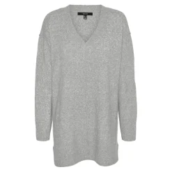VERO MODA dame strik VMESTI - Light Grey Melange