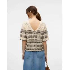 VERO MODA dame strik VMMADEIRA - Birch