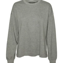 VERO MODA dame sweatshirt VMPIRA - Light Grey Melange