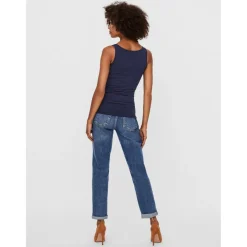 Vero Moda dame tanktop VMMAXI - Black Iris