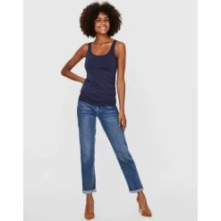 Vero Moda dame tanktop VMMAXI - Black Iris