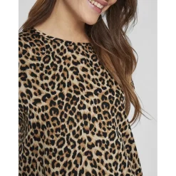 VERO MODA dame top VIELLETTE - Caramel Café LEO