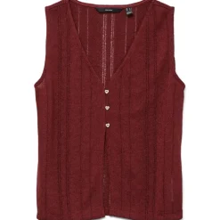 VERO MODA DAME TOP VMEA - Syrah