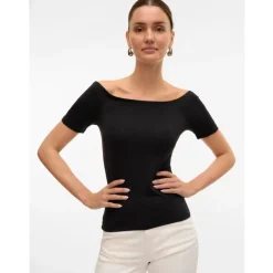 VERO MODA dame top VMFIONA - Black