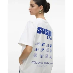 VERO MODA Dame Top VMLilje - Snow White Sushi