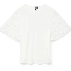 VERO MODA dame top VMPANNA - Snow white